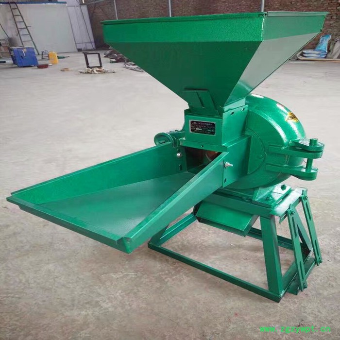 小麦脱皮粉碎机 中药材磨粉机 自吸式粮食磨面机 小麦磨粉磨面机图6