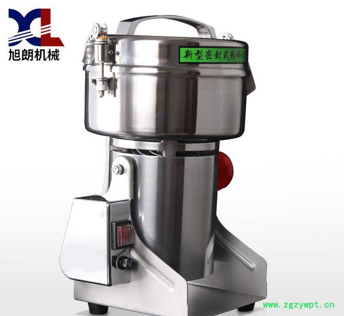 旭朗小型家用超微粉碎机五谷杂粮扣压摇摆式粉碎机中药粉碎机图3
