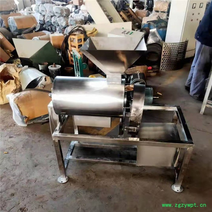 恒丰 芹菜西红柿多功能破碎机 定制大型商用 不锈钢工业果蔬药材榨汁机图7