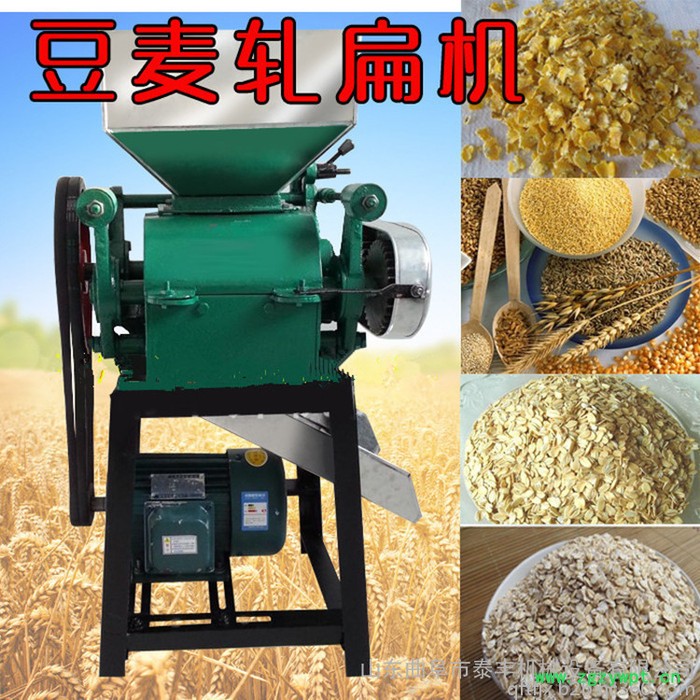 糖块粗破碎机 中药颗粒破碎机 粮食黄豆挤扁机 高粱大米破碎机图8