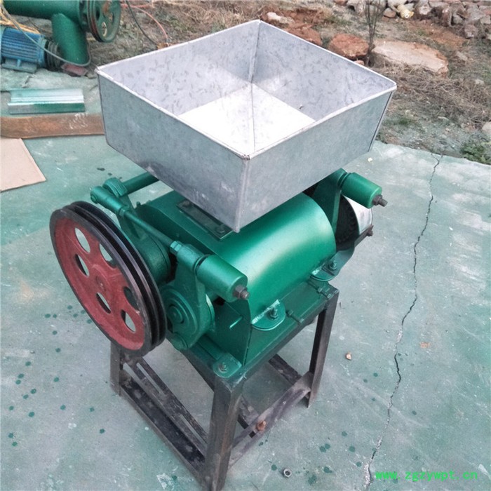 糖块粗破碎机 中药颗粒破碎机 粮食黄豆挤扁机 高粱大米破碎机图6