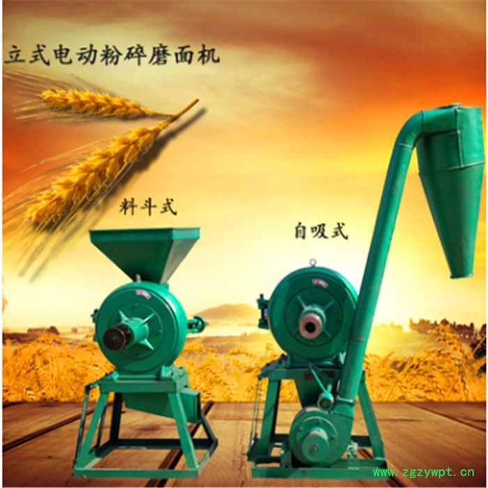 中草药精细磨粉机 葛根粉碎磨粉机 家用电小麦去麸皮磨面机图5