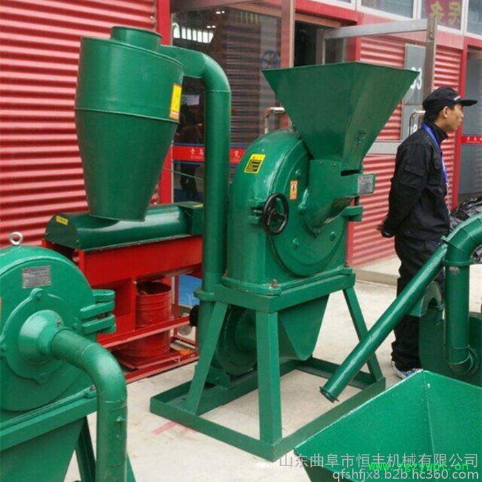 恒丰 齿盘大米破碎机 五谷杂粮磨粉机小钢磨 三七药材粉碎机图2