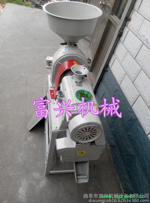 功能磨粉机面粉机 富兴五谷杂粮中药粉碎机 小型粮食去皮磨面机**图4