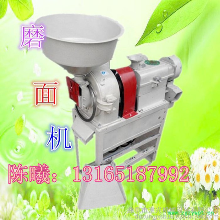 功能磨粉机面粉机 富兴五谷杂粮中药粉碎机 小型粮食去皮磨面机**图2