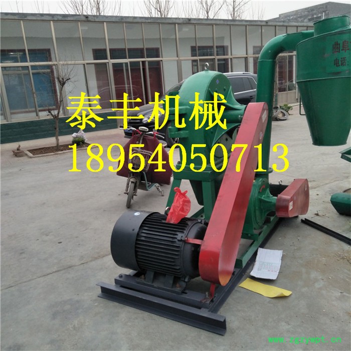 山东省玉米齿盘粉碎机 700型中草药颗粒磨粉机 五谷杂粮碾米磨面机 花生破碎机 饲料颗粒粉碎机图5