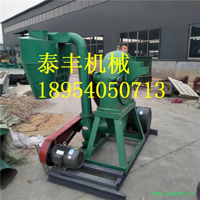 山东省玉米齿盘粉碎机 700型中草药颗粒磨粉机 五谷杂粮碾米磨面机 花生破碎机 饲料颗粒粉碎机图2