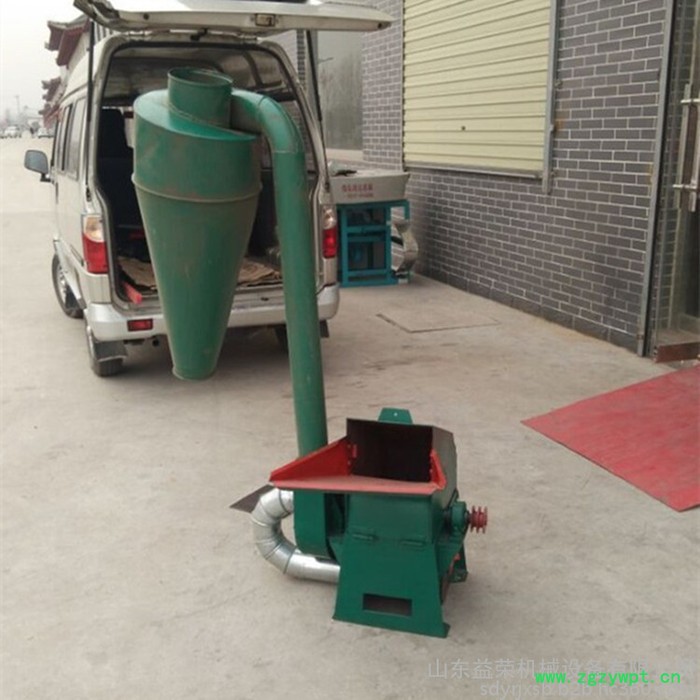 沙克龙无尘饲料机 除尘自动进料齿盘粉碎机 中草药破碎机图8