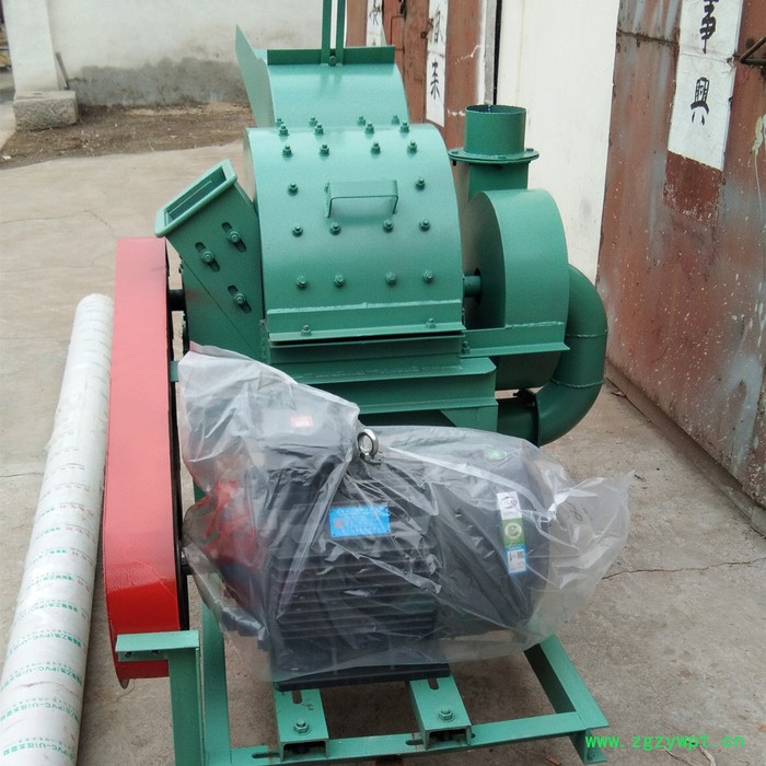 500型锤片式树枝粉碎机 中草药树皮粉碎机 移动式玉米秸杆粉碎机 500型粉碎机图4