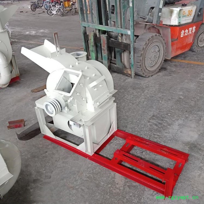 500型锤片式树枝粉碎机 中草药树皮粉碎机 移动式玉米秸杆粉碎机 500型粉碎机图8