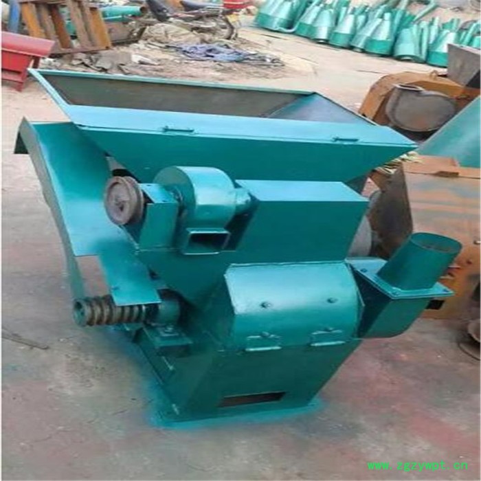 双进料口杂草打粉机干杂草精细磨粉机树皮药材破碎机甘肃图3