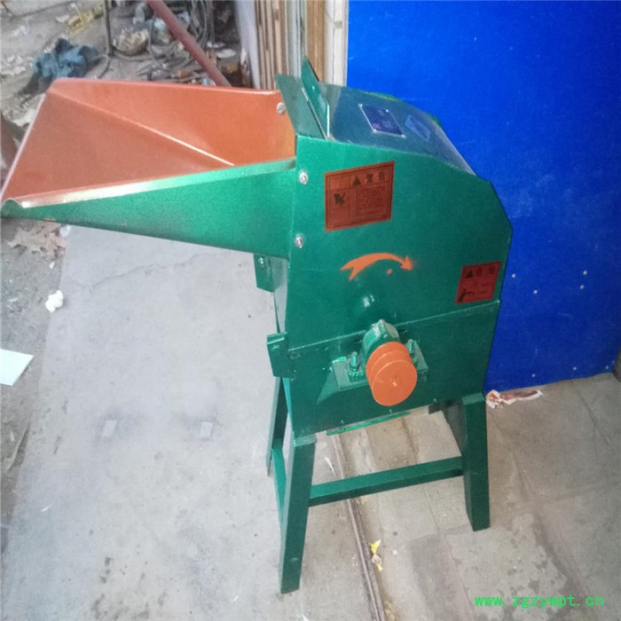 双进料口杂草打粉机干杂草精细磨粉机树皮药材破碎机甘肃图6
