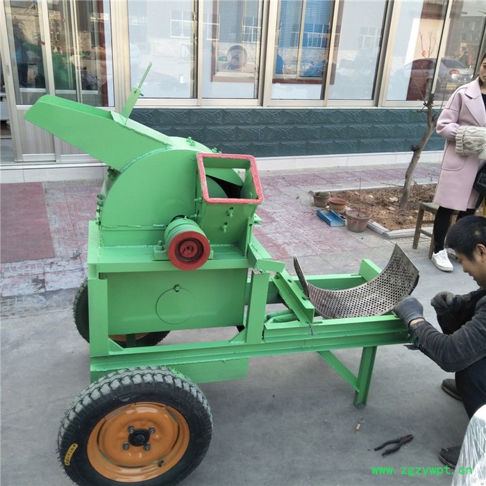 加工定制中草药打粉机 安徽省双料口800木头粉碎机 木屑边角料破碎机 厂价优惠 低价格图6