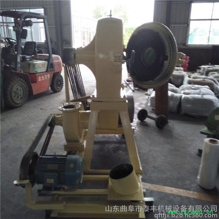 泰丰加工齿盘粮食粉碎机 株洲市稻类打粉机 中草药加工磨粉机特价图6