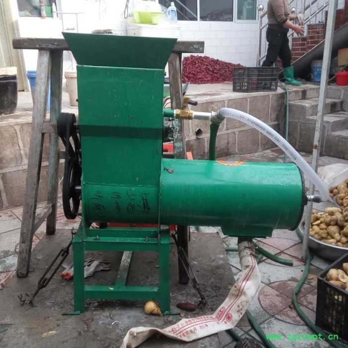 百合磨粉机 土豆山药粉碎淀粉机 洋芋自动分离渣浆淀粉机图2