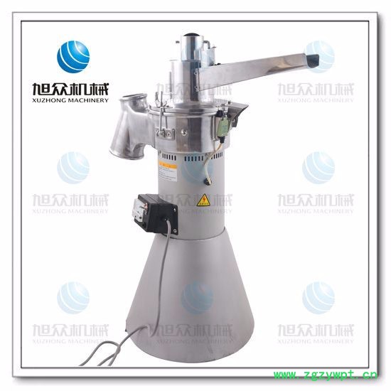 旭朗流水式中药材粉碎机商用三七磨粉机超细研磨机不锈钢打粉机图3