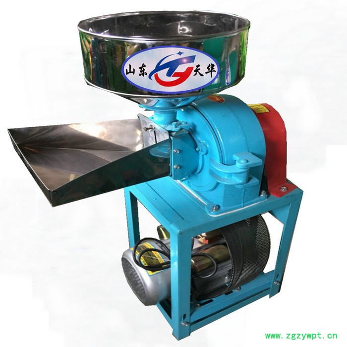 小型盘式粉碎机 粮食中药调料粉碎机图3