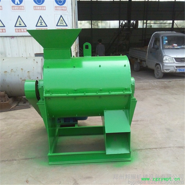 药渣湿料粉碎机  腐竹海带粉碎机  有机肥粉碎机  邦耀酒糟湿料粉碎机图5