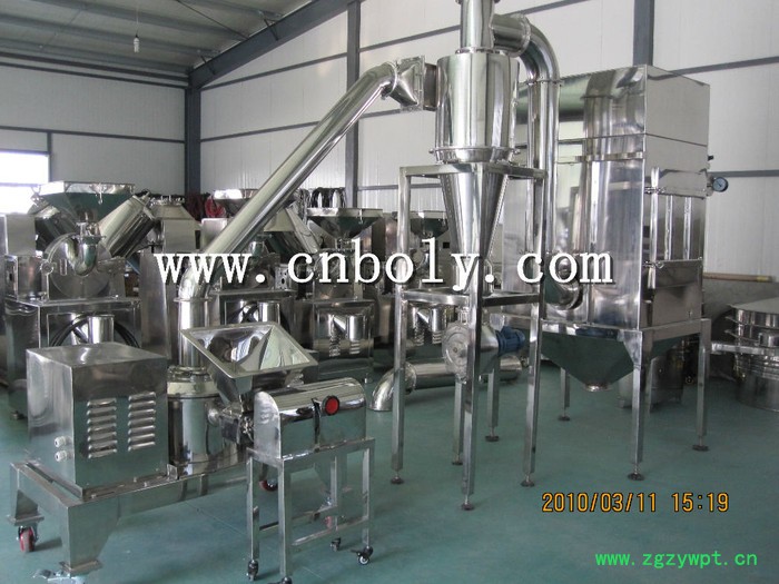 供应金宝20B/30B/60B/80B中药超微粉碎机设备图3