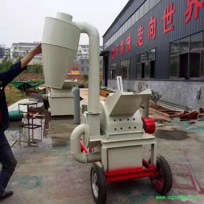 恒丰现货 锤片式石膏板粉碎机 中药材豆腐渣破碎机 高产量碎枝机图4