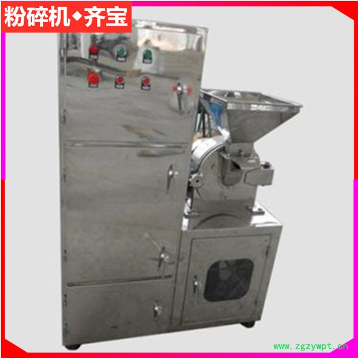 中药磨粉机 水冷却循环降温中药材粉碎机 不锈钢低温食品粉碎机 药用机械设备图2