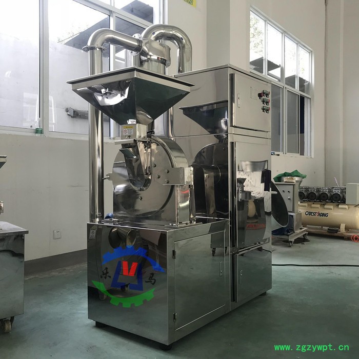 乐马机械LMZ-200型中草药材无尘式粉碎机,中药材粉碎机图7