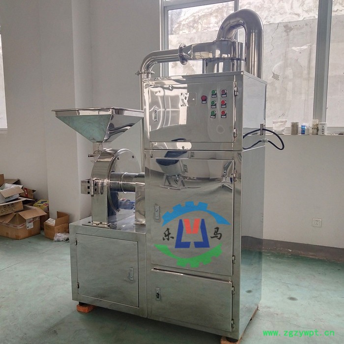乐马机械LMZ-200型中草药材无尘式粉碎机,中药材粉碎机图3