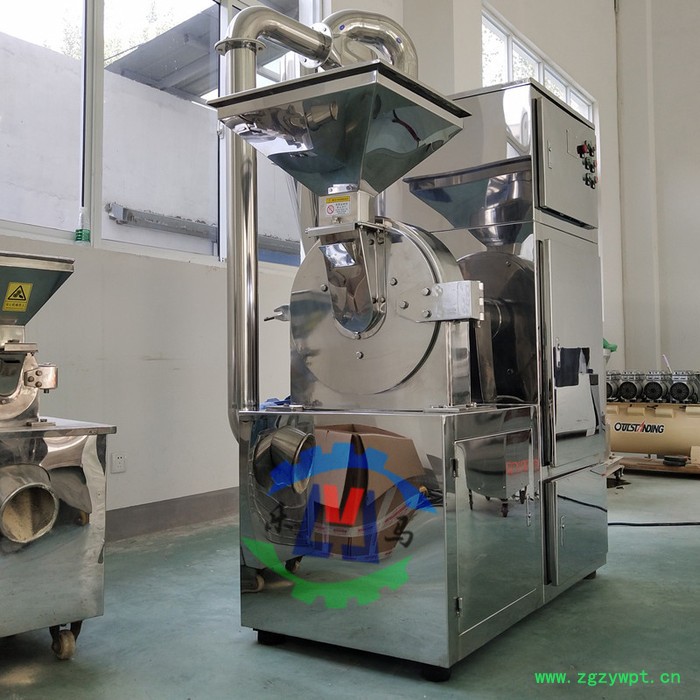 乐马机械LMZ-200型中草药材无尘式粉碎机,中药材粉碎机图5