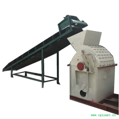 泰丰推荐木材粉碎机 移动式树木模板破碎机 电动树枝草药粉碎机