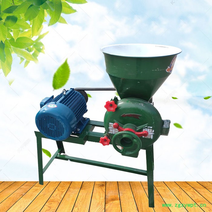 低速粮食去麸皮磨面机 中草药锥形磨粉机 五谷杂粮磨糊机图7