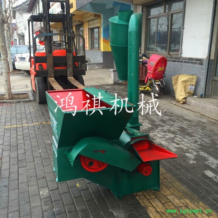 鸿祺秸秆粉碎机 质保超微粉碎机 棉杆树枝粉碎机 厂家供应牧草粉碎机图7
