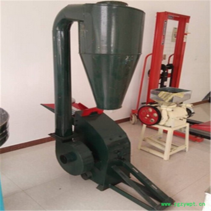 中草药刀片式磨粉机 粗粉机 锤片粉碎机带沙克龙 养殖厂饲料万能粉碎机图5