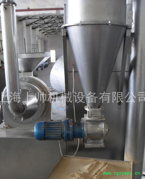 中草药吸尘粉碎机组 中药中草药专用粉碎机 无尘微粉碎机图3