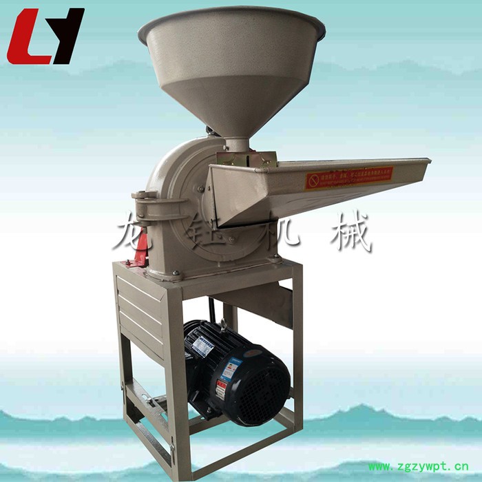 制样粉碎机 19型台式中药粉碎机 龙钰机械磨盘式粉碎机图5