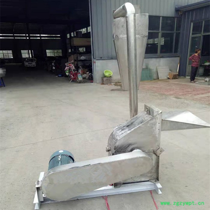 304不锈钢粉碎机化工厂用 中草药磨粉机 艾叶生姜打绒机图5