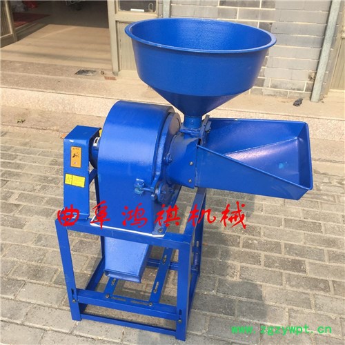 鸿祺 磨面机毕 自吸式中药粉碎磨粉机 小型号的磨面机图2