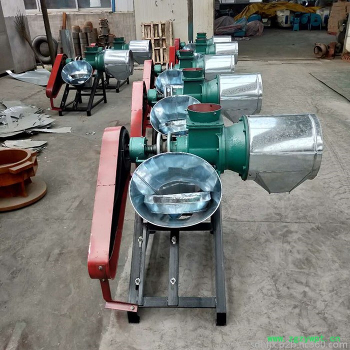 恒丰牌小麦高效对辊磨面机 16型药材加工磨粉机 2.2kw 高粱大豆磨面机批发图7