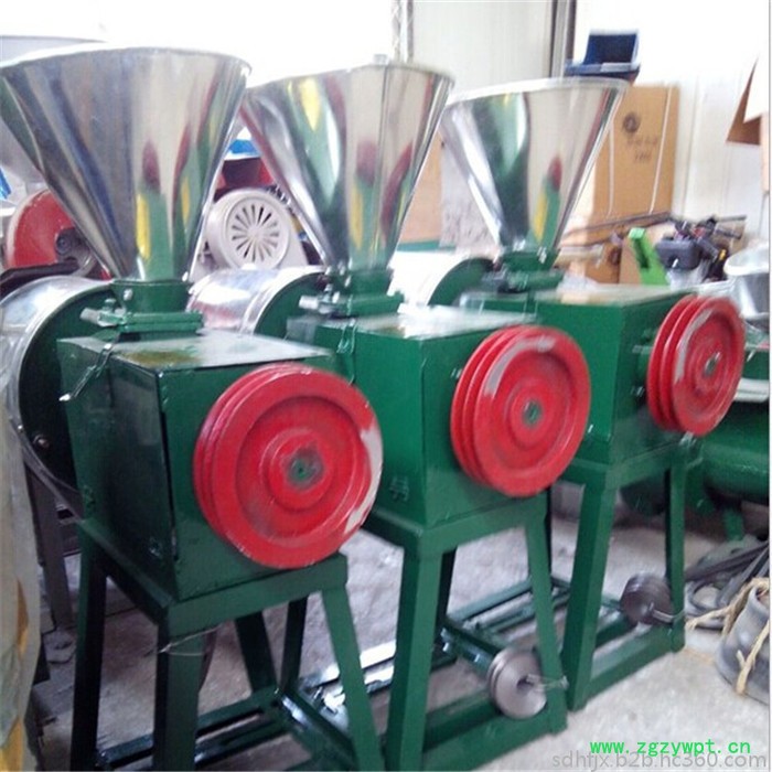 恒丰牌小麦高效对辊磨面机 16型药材加工磨粉机 2.2kw 高粱大豆磨面机批发图4