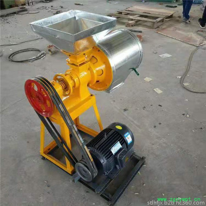恒丰牌小麦高效对辊磨面机 16型药材加工磨粉机 2.2kw 高粱大豆磨面机批发图3