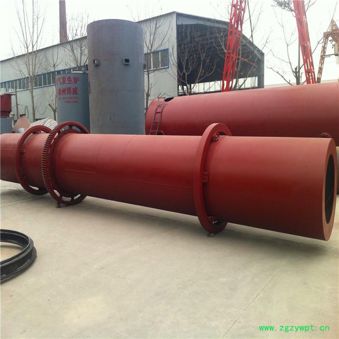 滚筒烘干机工厂定制  中药渣烘干机**图7