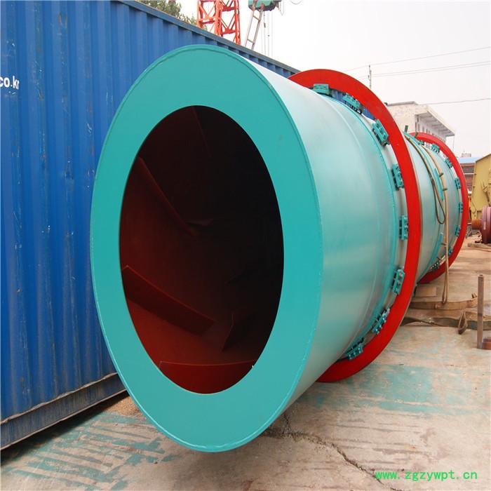 滚筒烘干机工厂定制  中药渣烘干机**图5