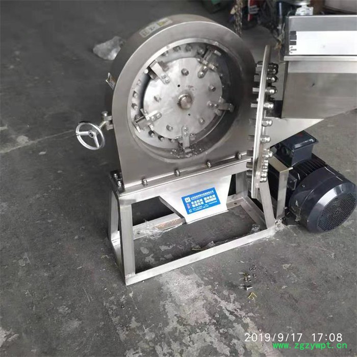 不锈钢粉碎机大米粉碎机威海海带贝壳磨粉机干枣花茶粉碎机中药磨粉机图7