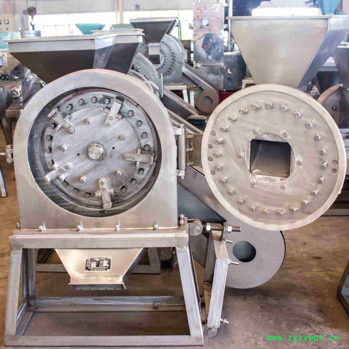 工厂现货中药化工食品磨粉机白砂糖粉碎机豆粕磨粉机 不锈钢齿盘粉碎机 大米齿盘粉碎机图7