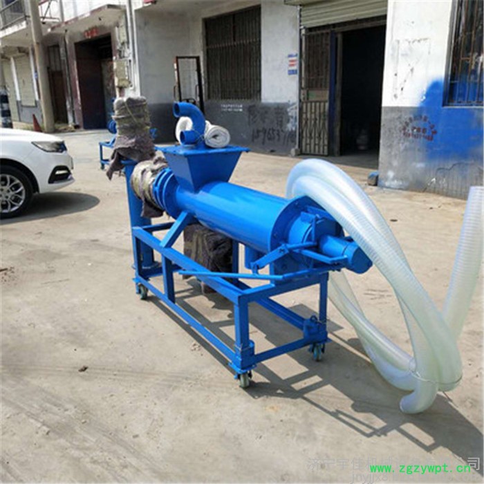 养殖粪便处理烘干机 中药场药渣废渣脱水机 废物渣液处理分离机图4