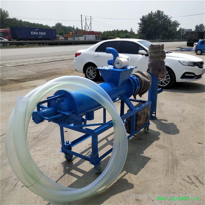 养殖粪便处理烘干机 中药场药渣废渣脱水机 废物渣液处理分离机图3