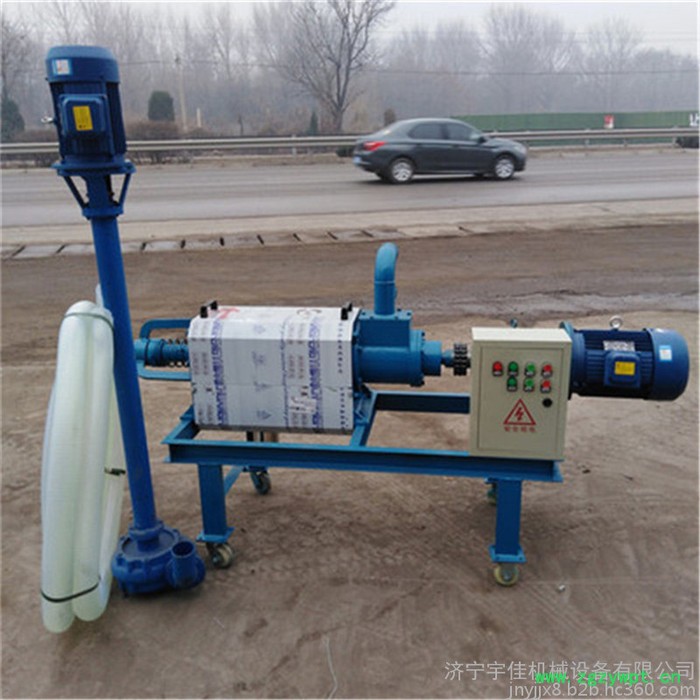 养殖粪便处理烘干机 中药场药渣废渣脱水机 废物渣液处理分离机图2