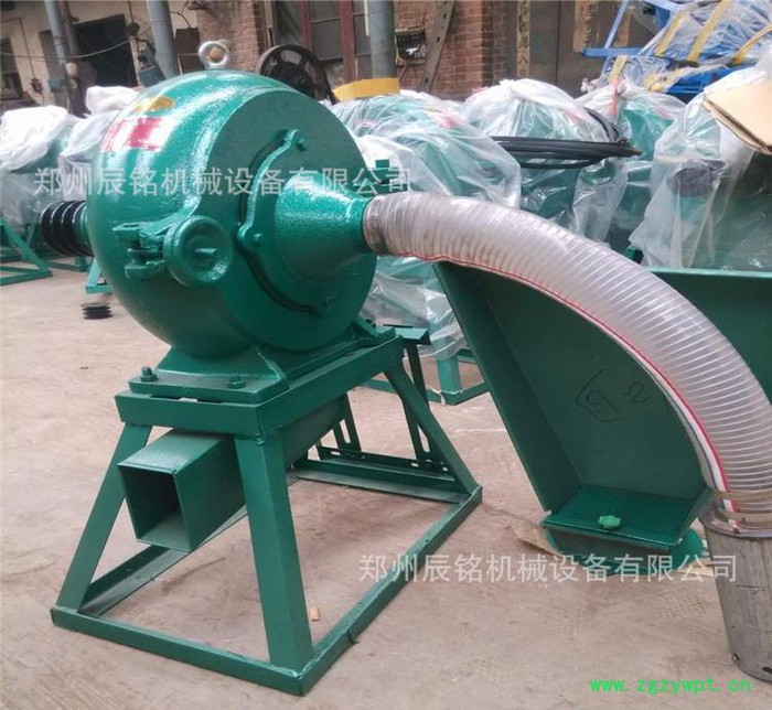 自吸式饲料粉碎机多功能齿牙式玉米磨粉机中药小米打粉 直销