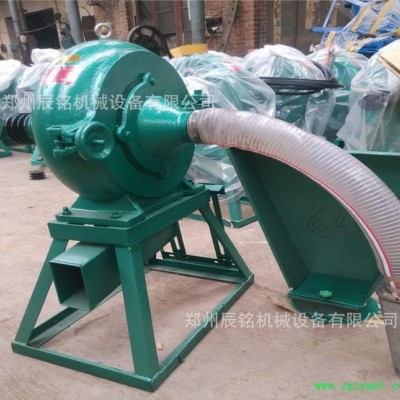 自吸式饲料粉碎机多功能齿牙式玉米磨粉机中药小米打粉 直销