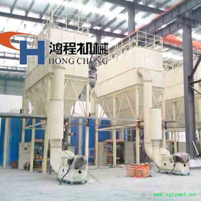 桂林鸿程HCH超细环辊磨粉机熟石灰、碳黑、石灰环辊磨超微粉碎机图2