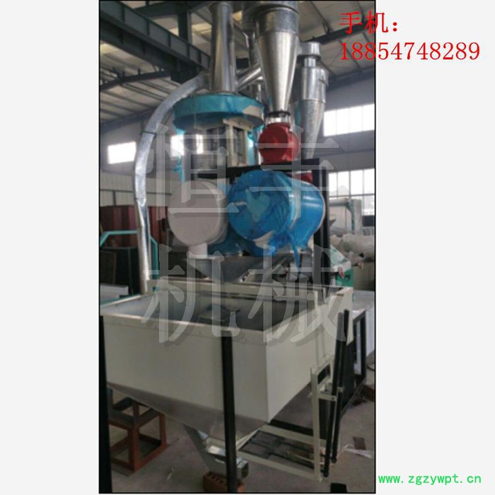 小麦对辊磨面机 药材加工磨粉机  砂轮磨头磨面机可供出口图8